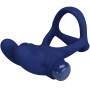PRETTY LOVE - Francisco Doppel-Ring Vibrator Rabbit Blau