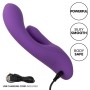 CALEXOTICS - Stella Dual Pleaser Violett - Leistungsstarker Dual-Massagegerät aus flüssigem Silikon