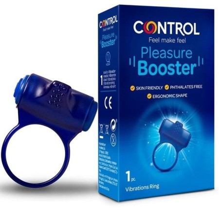 CONTROL - Pleasure Booster Vibrationsring mit stimulierendem Kopf