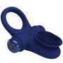 PRETTY LOVE - Vibrations-Penisring Blau mit 10 Vibrationsmodi