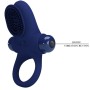 PRETTY LOVE - Vibrations-Penisring Blau mit 10 Vibrationsmodi