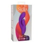 CALEXOTICS - Stella Dual Pleaser Violett - Leistungsstarker Dual-Massagegerät aus flüssigem Silikon