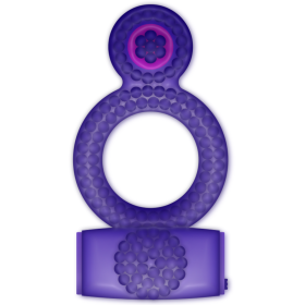 CASUAL LOVE - Ring Vibrating Double Pleasure Lila