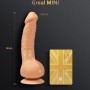 G-VIBE Greal Mini - Mini Vibrator Dildo aus natürlichem Silikon