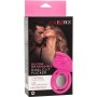 CALEXOTICS - Dual Clit Flicker Enhancer Doppelte Silikon-Vibrationsring in Rosa