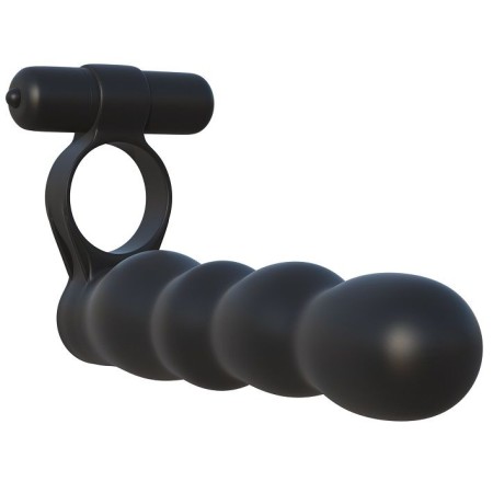 FANTASY C-RINGZ - Verstellbarer Doppel-Penetrationsring aus Silikon