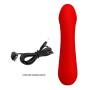PRETTY LOVE CETUS Wiederaufladbarer Roter Vibrator mit G-Punkt Funktion