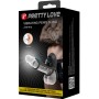 PRETTY LOVE - Jammy Penisring mit 12 Vibrationsmodi und wiederaufladbarer Silikonzunge