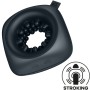 SATISFYER Ring Stroker Masturbator & Vibrator – Kompakter Silikonring mit 12 Vibrationsprogrammen
