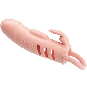 PRETTY LOVE - SLOANE NATURAL Rabbit Penis Hülle mit Vibration