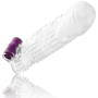 OHMAMA Texturierte Penis-Sleeve mit Vibrationsbullet