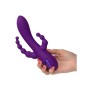 CalExotics Long Beach Bootylicious Vibrator in Lila – Dreifach stimulierender Massagegenuss