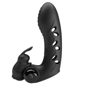 PRETTY LOVE Vance Finger Vibrator mit schwarzem Hasen-Design