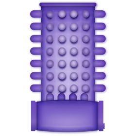 CASUAL LOVE - Vibrations-Ring und Penis-Sleeve in Lila