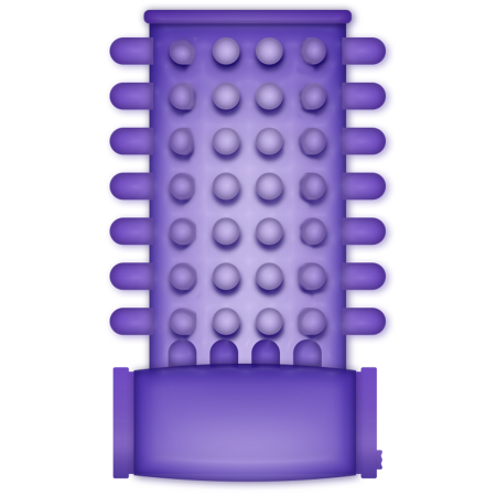 CASUAL LOVE - Vibrations-Ring und Penis-Sleeve in Lila