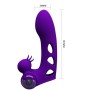 PRETTY LOVE - ORLANDO Violetter Vibrator-Fingermantel