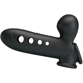 PRETTY LOVE Crane Penis Sleeve mit Airbag, Schwarz