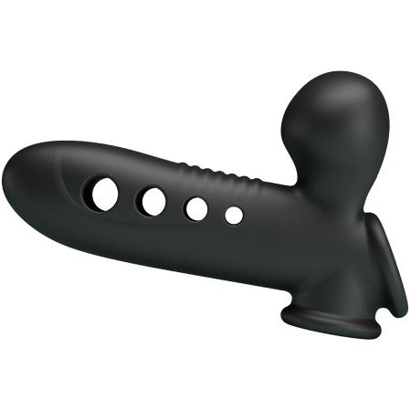 PRETTY LOVE Crane Penis Sleeve mit Airbag, Schwarz