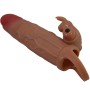 PRETTY LOVE OSMAR Penis Sleeve mit Vibrations-Clitoris-Stimulator