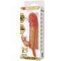 PRETTY LOVE OSMAR Penis Sleeve mit Vibrations-Clitoris-Stimulator