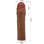 PRETTY LOVE - Chane Penis Sleeve mit 5 cm Verlängerung Mulatto
