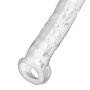 ADDICTED TOYS - Transparenter Penis Extender mit Hodenring