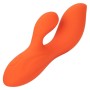 CALEXOTICS - Stella Dual Teaser Orange, flexibler Dual-Vibrator aus flüssigem Silikon