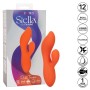 CALEXOTICS - Stella Dual Teaser Orange, flexibler Dual-Vibrator aus flüssigem Silikon
