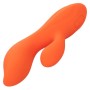 CALEXOTICS - Stella Dual Teaser Orange, flexibler Dual-Vibrator aus flüssigem Silikon