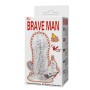 BAILE - Brave Man Penisverlängerung mit Rabbit Vibrator