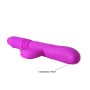 PRETTY LOVE WARD RABBIT UP & DOWN - Dualmotor Vibrator aus weichem Silikon
