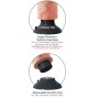 KING COCK - 23 cm realistischer vibrierender Dildo in Naturfarbe