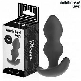 ADDICTED TOYS - Analplug aus Silikon Größe S, 10,3 cm