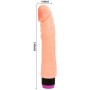 BAILE Realistischer Flexibler Vibrator 24 cm - Natürliche Form