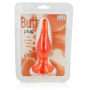 BAILE Analplug mit weichem Griff, Rot, 14,2 cm