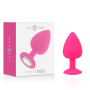 INTENSE - SHELKI L Analplug Fuchsia aus medizinischem Silikon