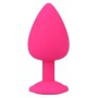 INTENSE - SHELKI L Analplug Fuchsia aus medizinischem Silikon