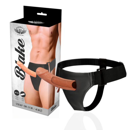 HARNESS ATTRACTION - Hollow Strap-On Blake 15,5 cm - Ø 4 cm