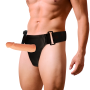 HARNESS ATTRACTION - Hohl-Willian Strap-On mit Vibrator 17 cm - Ø 4,5 cm