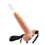 Fetish Fantasy Series - Verstellbares realistisches Penis-Harness mit Squirting-Funktion 19 cm