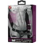 PRETTY LOVE - VITO Strap-On mit hohlem Dildo und Vibration 17,3 cm