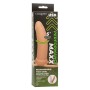 CALEXOTICS MAXX Dicker Doppel-Penetrator mit 10 Vibrationsmodi, naturfarben