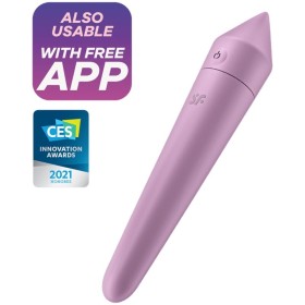 SATISFYER Ultra Power Bullet 8 Lilac - Leistungsstarker Mini Vibrator mit App-Steuerung