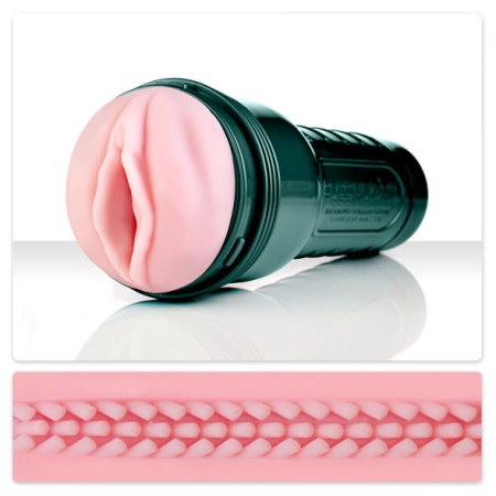 Fleshlight Vibro Pink Lady Touch Vagina – Real Feel SuperSkin Masturbator