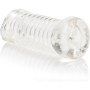 CALEXOTICS - Transparenter Masturbator mit geriffeltem Schaft