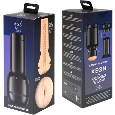 KIIROO Feel Generic Pale Stroker – Realistischer Stroker mit hautähnlichem Material