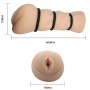 CRAZY BULL - Vagina Masturbator mit Ringen für realistische Stimulation