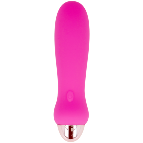 DOLCE VITA - Wiederaufladbarer Vibrator Five Rosa mit 7 Geschwindigkeiten