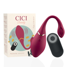 CICI BEAUTY Premium Silikon Ei Vibrator mit Fernbedienung - Leistungsstarker G-Punkt Stimulator