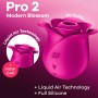 SATISFYER - AIR PULSE PRO 2 MODERN BLOSSOM Vibrator mit Liquid Air Technologie